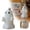 C, variant on Handmade Ghost Shaped Scented Soy Wax Candle for Halloween Home Decoration and Gifting
