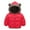 Red, variant on QUYUON Toddler Baby Puffer Jacket Girls' Outerwear Down Coats with Hood Kids Boys Girls Winter Warm Fleece Lined Long Sleeve Hoodies Jackets Pockets Padded Jackets Red 3T-4T
