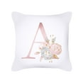 thumbnail image 1 of Agiferg Letter Pattern Pillow Case Sofa Car Cushion Cover Pillow Home Decoration, 1 of 1