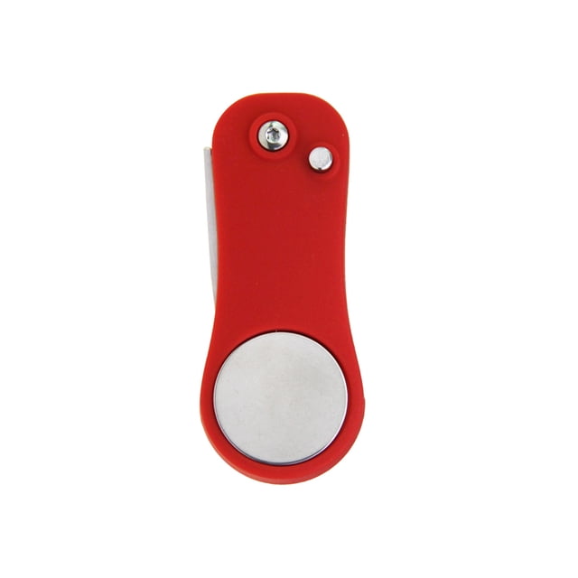 Tenedor de golf Acero inoxidable Verde Reparación Ball Marker Pitch Remover Pitchfork Pretty Game Herramientas Herramientas Profesional Golfista Club Rojo Inevent OD003671-01