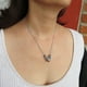 thumbnail image 2 of Collar V con cadena Alonso Luis Atala Estrella, 2 of 2