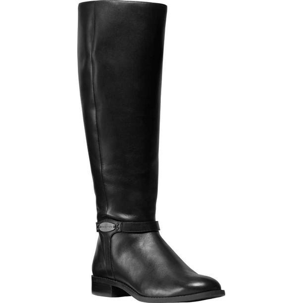 Top 79+ imagen michael kors tall black boots