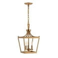 thumbnail image 3 of SAFAVIEH Larton 3 Light Industrial Pendant, Gold Painted, 3 of 6