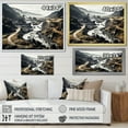 thumbnail image 4 of Designart "The Serene Mood Of The Industrial Landscape I" Factories Canvas Art Print, 4 of 7