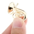 thumbnail image 4 of Tuba de metal Hugo 1:12 Miniatura decoración de estantería, 4 of 8