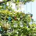 thumbnail image 4 of Dalrosia Suncatchers Crystal Chandelier Prism Hanging Ornament for Window Home Garden,Rainbow Maker Crystal Pendant, 4 of 4