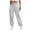 F01-Light Gray, variant on FYDUU Women's Casual Pants Womens Sweatpants Cargo Joggers Baggy Athletic Sweat Pants With Pockets Trendy Bottoms Trousers Fall Outfits Work Trousers
