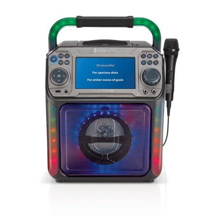 Singing Machine Groove XL Karaoke System with Flashing Lights
