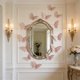thumbnail image 5 of Paquete de 12 Pegatinas de Pared de Mariposas 3D - Decoraciones de Mariposas Metálicas, Rosa MNFD, 5 of 6
