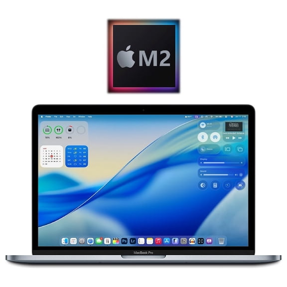 Restored Apple Macbook Pro MNEP3LL/A | 13.3" Apple M2 Octa-Core 3.49 GHz 16GB RAM 256GB Storage | Silver (2022)