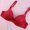 Red, variant on Seamless Bras for Women Solid Color Honeycomb Wire-Free Side Breast Control Gathering Bra ghtweight Breathable Full Cup Underwear with Adjustable Straps
