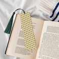 thumbnail image 4 of Kdxio Cartoon Honey Pot Bee Sunflower Print Metal Tassel Bookmarks,Perfect Gift for Art Lovers and Bookworms Metal Bookmarks for Women, 4 of 8