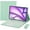 Green, variant on Touch Keyboard Case for iPad Air 13-inch (M3) 2025, (M2) 2024 and iPad Pro 12.9-inch, with Mouse - Magnetically Detachable Touch Bluetooth Keyboard
