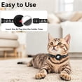 thumbnail image 4 of 2 Pack Airtag Cat Collar Breakaway with Bell, Reflective Kitten Collar with Air Tag Cat Collar Holder Case for Girl Boy Cats, Pet Supplies Accessories, 4 of 7