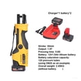 Rechargeable Portable Hydraulic Tong Electric Pipe Wrench Thin Wall