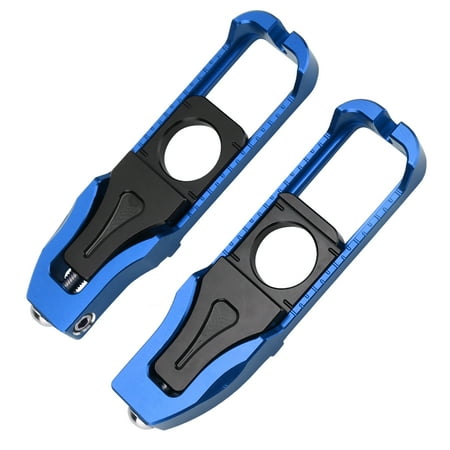 Khall Pair Motorcycle Left Right Chain Adjusters Tensioners Replacement ...