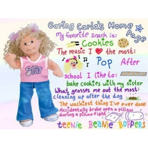 ty teenie beanie bopper - caring carla
