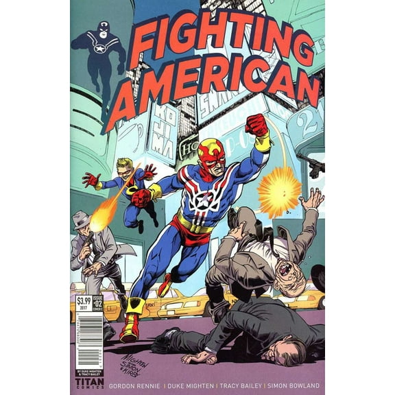 Fighting American (Titan, 2nd Series) #2C VF ; Titan Comic Book