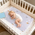 thumbnail image 6 of Waterproof Breathable Mattress Pad - Non-Slip Absorbent Bed Protector - Multipurpose Use for Adult Care & Shared Living Spaces(Silver), 6 of 6