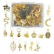 thumbnail image 4 of 40 piezas de cuentas de , accesorios para el cabello, colgantes reutilizables, abalorios de decoración, joyería flexible para el cabello para, 4 of 9