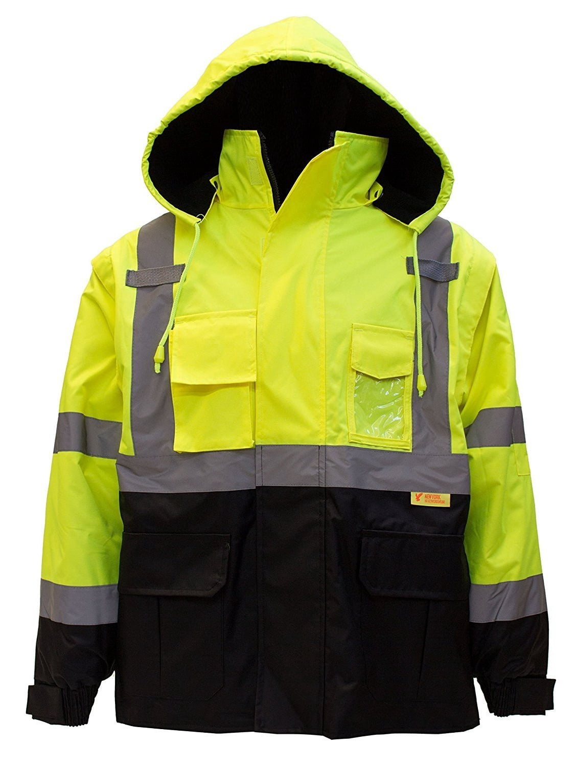 Hi-Vis Rain Jacket ANSI Class 3 High 