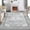 Gray tone, variant on Yesfashion Carpets Area Rugs Washable 5'*7' Area Rug Boho Carpet Vintage Persian Floral Rug Low Pile Stain-Resistant Rug Soft Foldable Accent Rug Living Room Rug,Orange Brown tone 5*7ft