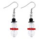 thumbnail image 1 of 1 par de joyas de vacaciones Pendientes colgantes Pendientes de Navidad para mujeres, 1 of 6