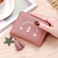 thumbnail image 2 of IELGY tassel cute simple zipper mini coin purse for women, 2 of 2