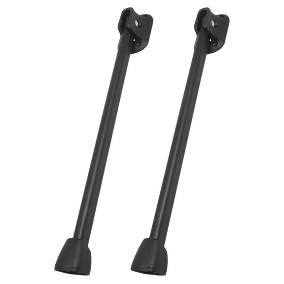 TABLZONE Durable Black Iron Table Legs 2-Pack Foldable Design for Furniture Stability and Easy Installation