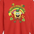 thumbnail image 3 of SpongeBob SquarePants - Happy St Patricks Day - Toddler And Youth Long Sleeve Graphic T-Shirt, 3 of 6