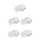 thumbnail image 2 of Inteprter 20pcs Bath Tub Sticker Shower Anti-skid Shaped Self-adhesive Accessories Floor Flower Stickers Decal Mats Non-slip Bathroom Type1 NO1, 2 of 6