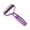 Purple-4B-clearacne, variant on Dyegold Double Sided Pet Dematting Comb Dog Cat Undercoat Rake Grooming Deshedding Tool with Stainless Steel Teeth for Long Hair Detangling Shedding Removal