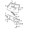 Genuine OE Mitsubishi Wiper Arm - MB622951