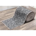 thumbnail image 2 of Well Woven Custom Size Runner - 27" x 10' Runner - Zebra Stripe Black - Animal Print Pattern, 2 of 6