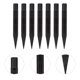 thumbnail image 1 of CHICHUMID 10Ud Stakes Para Solar De Jardín En Plástico Negro Resistentes Y Duraderos Para Exterior, 1 of 5