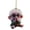 K, variant on QHUDLV Cute Monkey Pendant Ornament - Acrylic Cute Monkey Auto Rear View Mirror Decoration, Funny Acrylic Swinging Hanging Ornament Car Decor