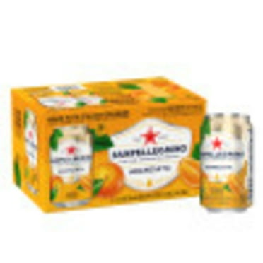 Sanpellegrino Orange Italian Sparkling Drinks, 66.9 fl oz, 6 Pack Cans