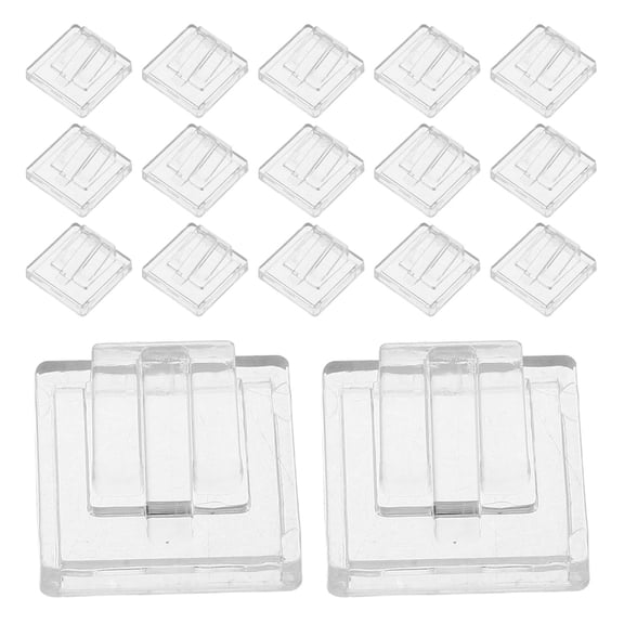 Toyandona 50Pcs Acrylic Single Ring Showcase Stand with Smooth Edges for Tabletop Retail and Photography Use
