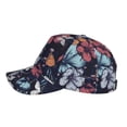 thumbnail image 5 of Fotbe Flowers Ad Butterflies Baseball Cap, Flowers Ad Butterflies Print Dad Hat,Outdoor Hat,Adjustable Sports Cap, Perfect For Activities, 5 of 9