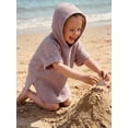 thumbnail image 4 of BemeyourBBs Toddler Baby Girls Boys Swim Cover Up Swimwear Poncho Kids Cotton Gauze Swimsuit Coverup Beach Bathing Suit Bathing Robe Short Sleeve Hooded Coverups Beachwear Wrap, 4 of 9