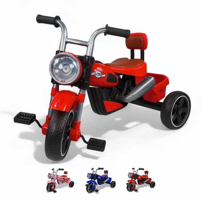 Triciclo Infantil Cómodo C/ Luces y Sonido TEK-TR518