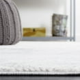 thumbnail image 4 of SAFAVIEH Hanna Riley Diamond Area Rug, Ivory/Light Grey, 8' x 10', 4 of 11