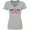 Athletic Heather, variant on Inktastic Boat Hair Don't Care, Anchor, Sailing - Red Blue Women's V-Neck T-Shirt
