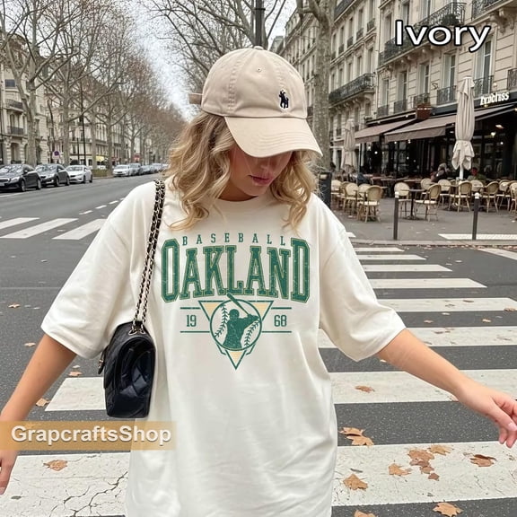 Oakland Baseball Unisex T-shirt, Oakland Baseball Shirt Gift For Fan