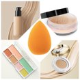 thumbnail image 3 of Unique Bargains 10 Pcs Mini Face Makeup Sponge for Bedrooms Orange Hydrophilic Non-latex, 3 of 5