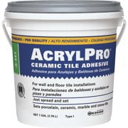 Custom Building Products ARL40001-2 Acrylpro Ceramic Tile Mastic Adhesive 1 gal.