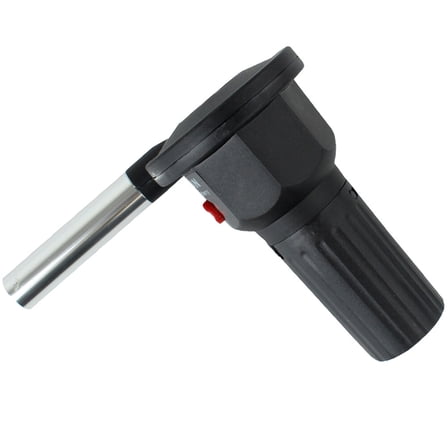 FENGGUIQU Fire Blower for Camping BBQ Outdoor Blower Black 1Pcs 6.7x5.4in