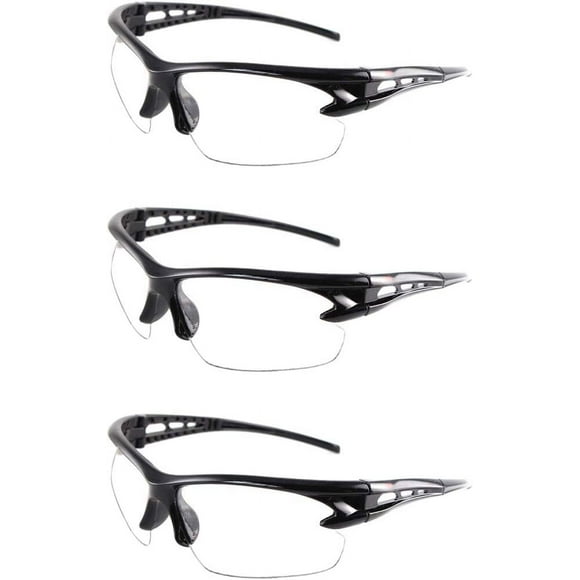 3 Pack Safety Glasses, Safety Goggles with Plastic Lenses for Kids Nerf Shootout and Lab Work,A