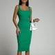 thumbnail image 5 of Vestidos adelgazantes de glúteos con cuello en U sin mangas de verano para mujer Fridja hjkh5330, 5 of 9