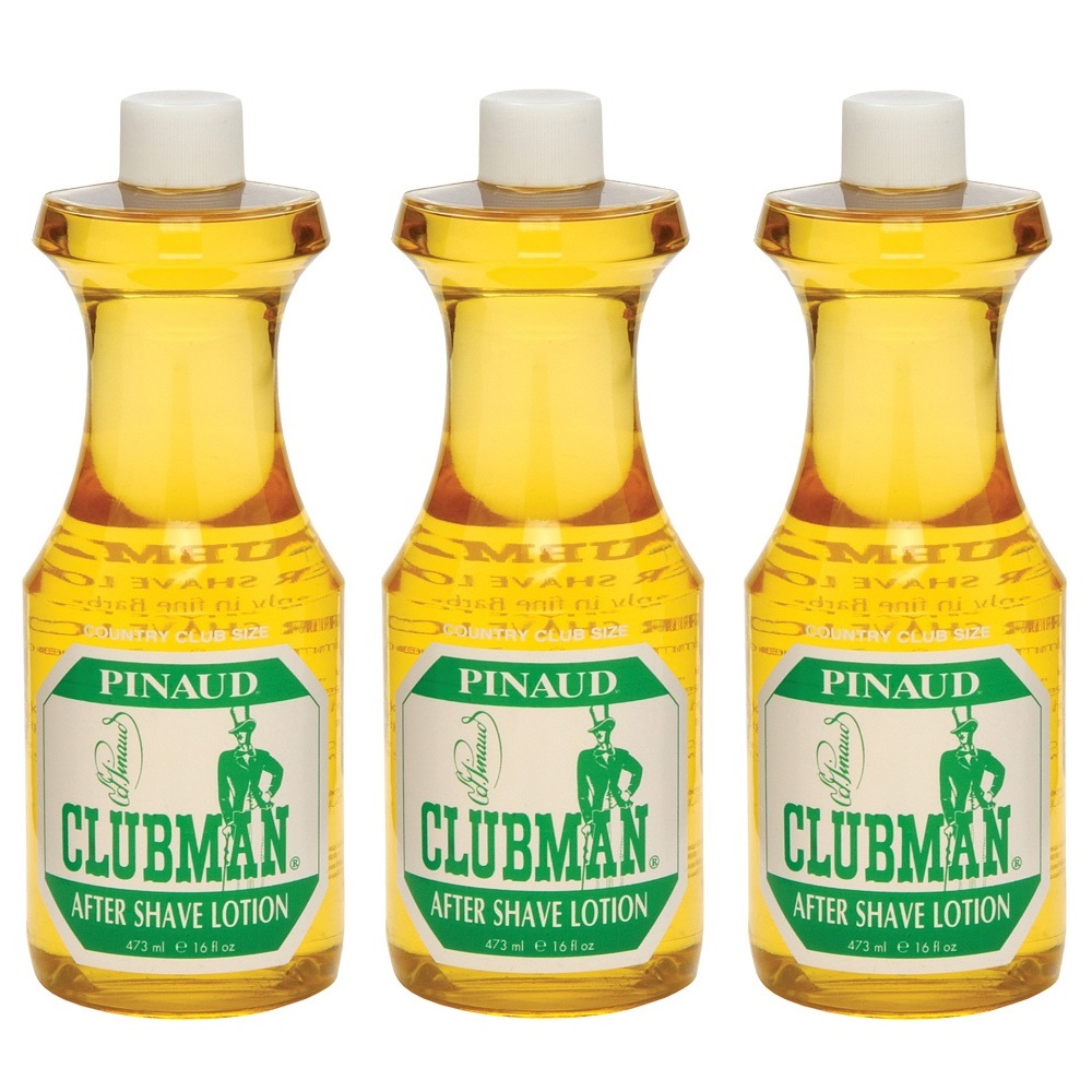 CLUBMAN PINAUD Barber Men After Shave Cologne Fragrance 16 oz 3 x BB